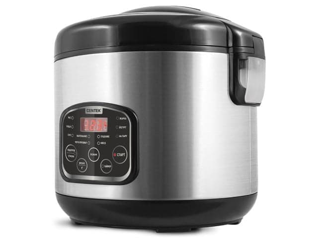 Мультиварка Centek CT-1490 чёрный/сталь