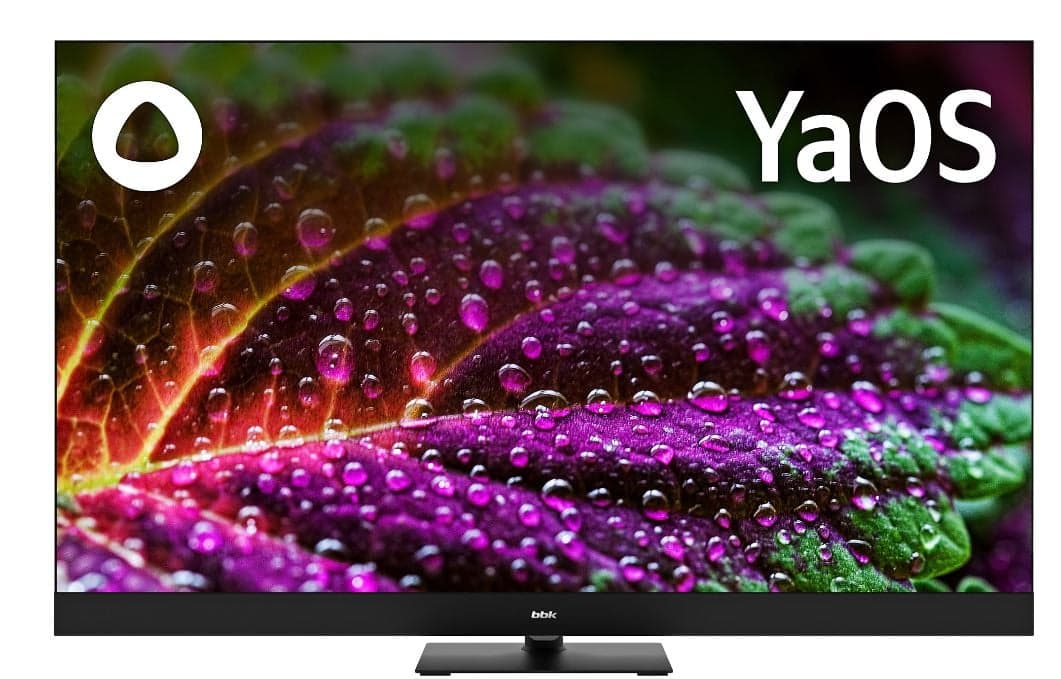 Телевизор QLED 50” 4K BBK 50LED-8259/UTS2C черный YaOs Алиса