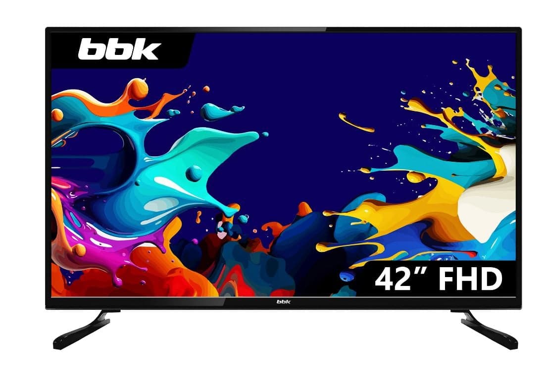 Телевизор LED 42” FHD BBK 42LEM-1080/FTS2C черный