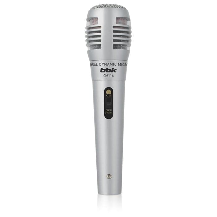 Микрофон BBK CM114 серебро