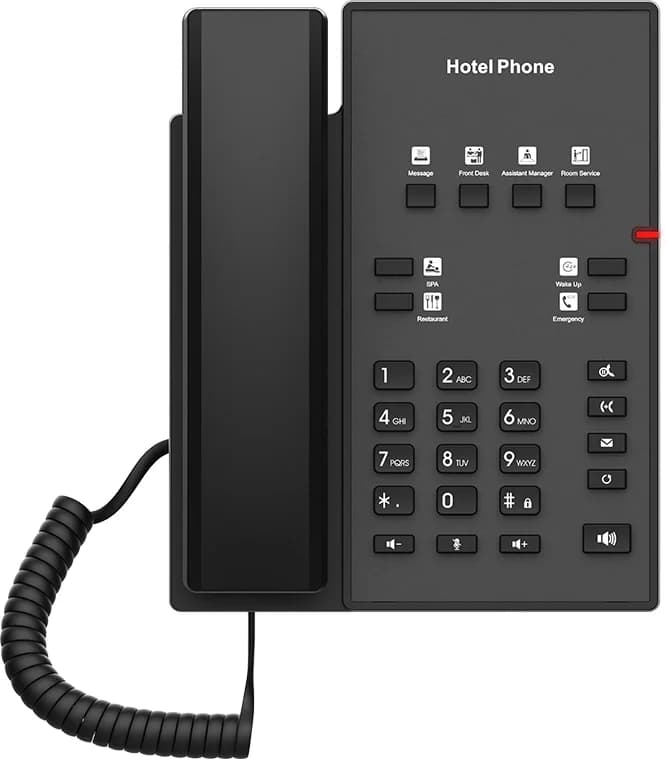 VoIP-телефон Fanvil (Linkvil) H1-2 Wire Black