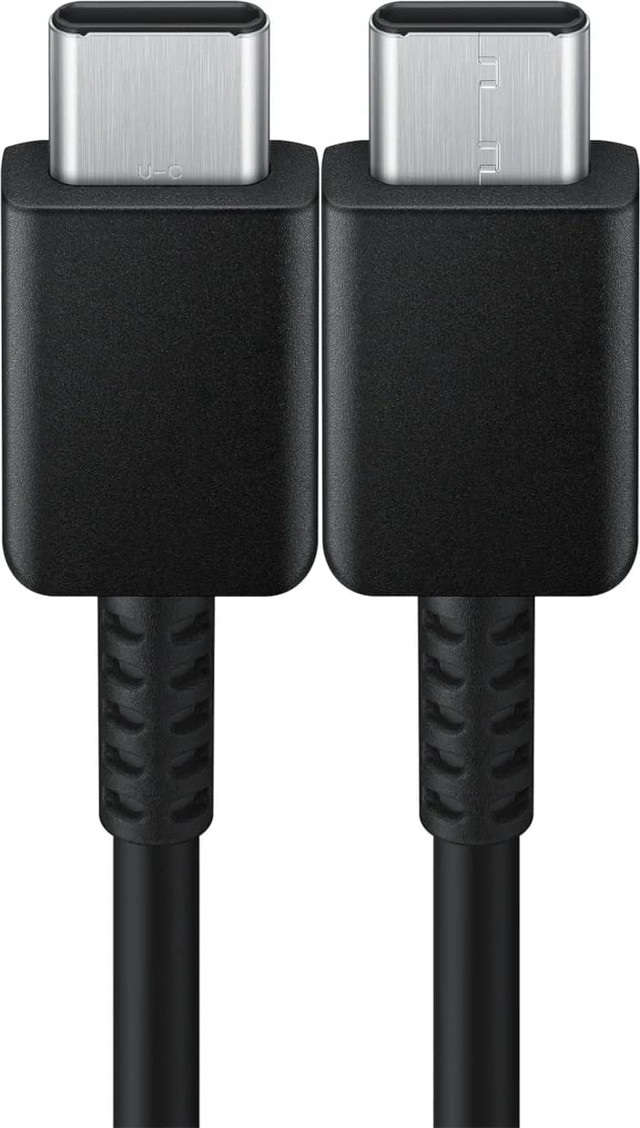 Кабель Samsung EP-DX310, USB Type-C (m) - USB Type-C (m), 1.8м, 3A, черный (EP-DX310JBEGEU)