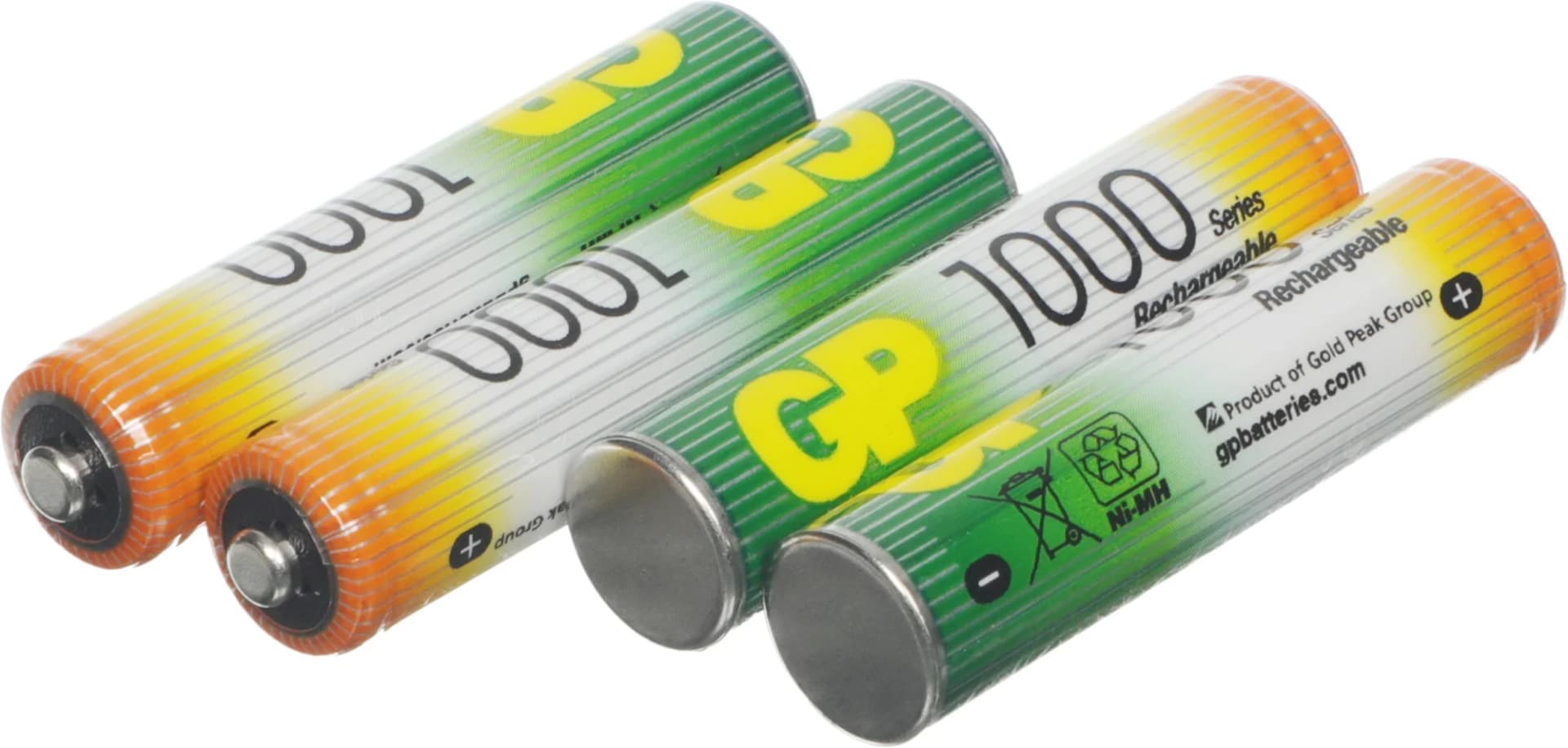 Аккумулятор GP 100AAAHC3/1 AAA NiMH 1000mAh (промо:3+1) (4шт)