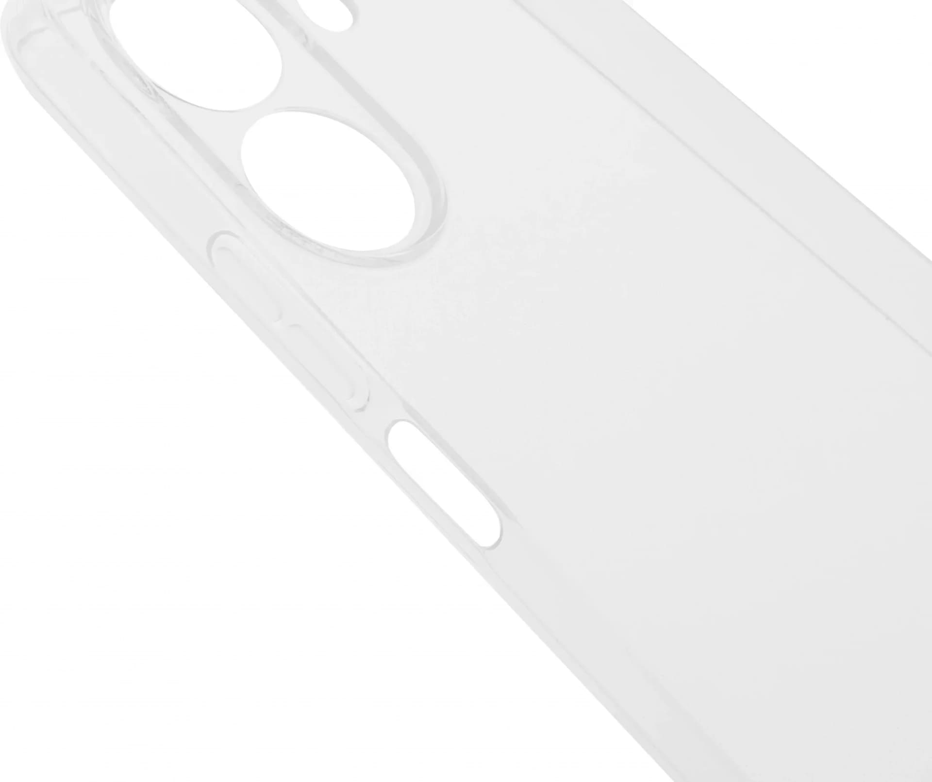 Чехол (клип-кейс) BoraSCO для Xiaomi Redmi 13C Silicone Case прозрачный