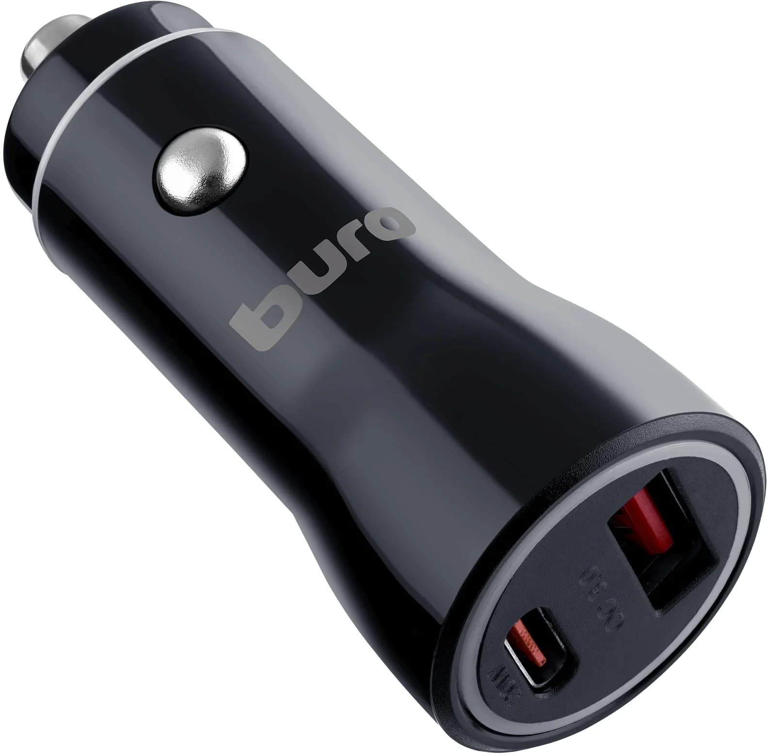 Автомобильное зар./устр. Buro BUCN1 3A PD+QC черный