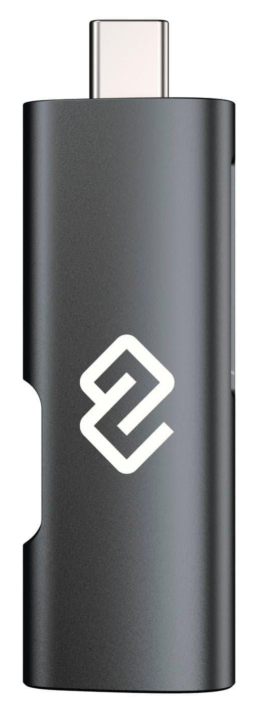 Кард-ридер Digma CR-СU2522-G/серый/SD/TF/micro-SD/micro-SDXC/miсro-SDHC/USB 2.0/USB Type-C/алюминий