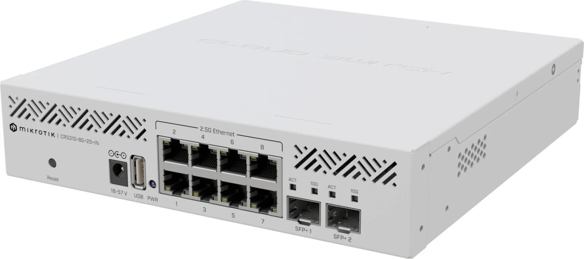Коммутатор MikroTik Cloud Router Switch CRS310-8G+2S+IN