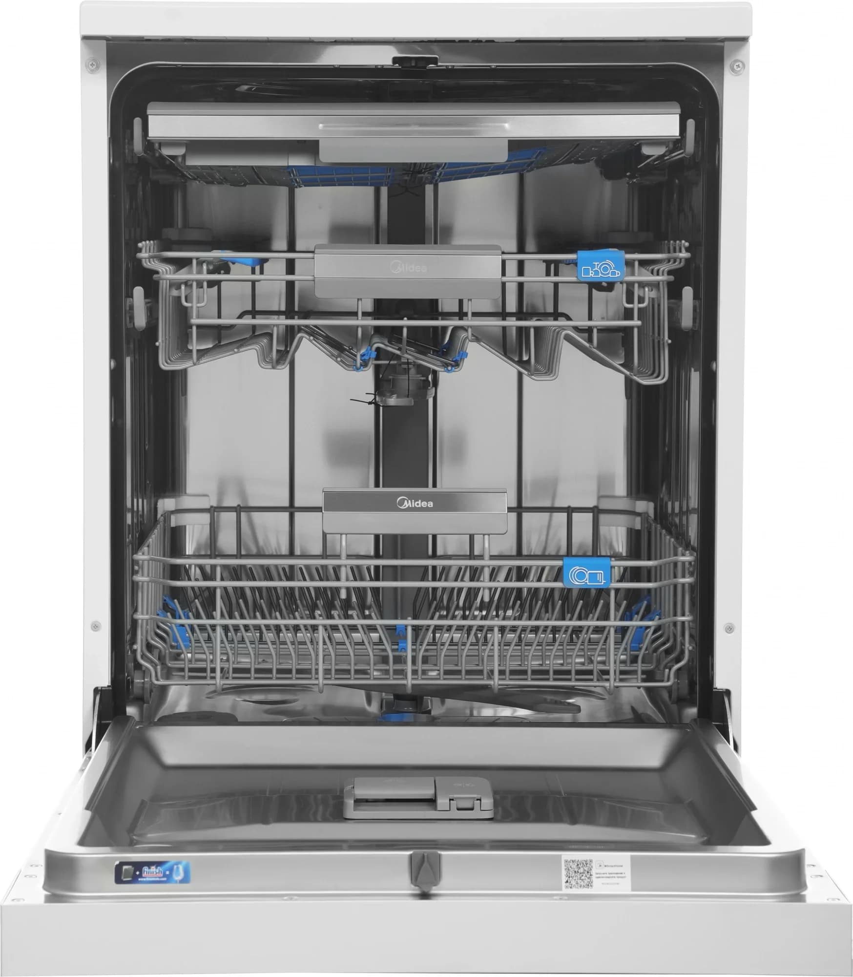 Посудомоечная машина Midea MFD60S510Wi белый (полноразмерная)