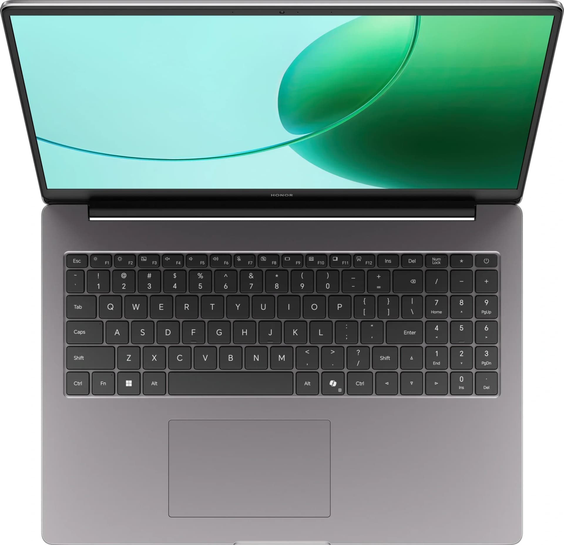 Ноутбук HONOR MagicBook X16 AMD Ryzen 5 6600H/16Gb (soldered D5)/SSD1Tb/UMA/16"/IPS/WUXGA/1920x1200/60Hz/Win11/Grey/1.74kg