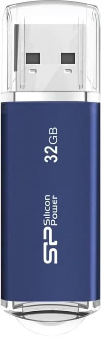 Флеш Диск Silicon Power 32GB Ultima II-I Series SP032GBUF2M01V1B USB2.0 синий