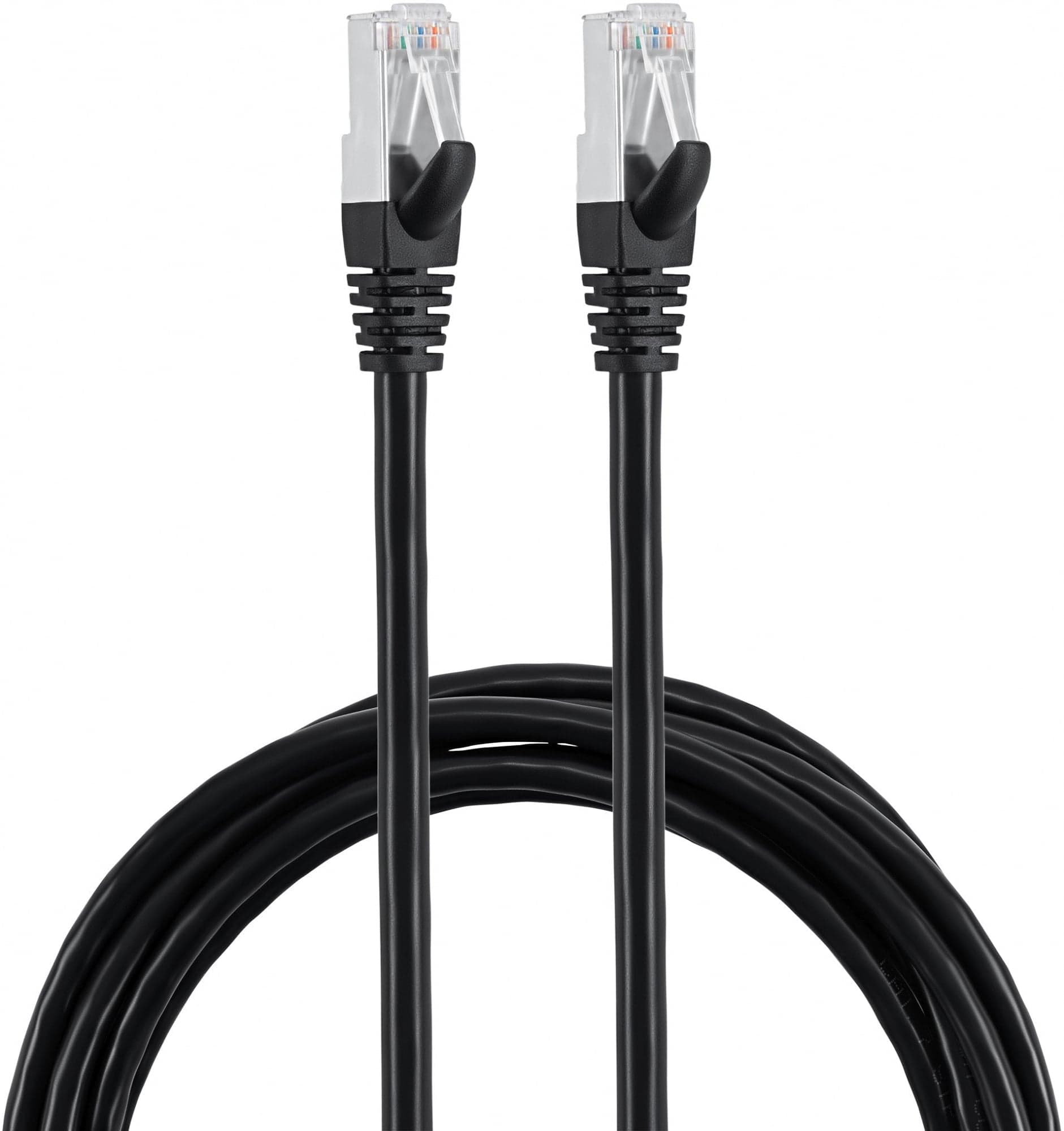 Патч-корд Buro BU-7-3M STP 4 пары cat.7 CCA molded 3м черный RJ-45 (m)-RJ-45 (m)