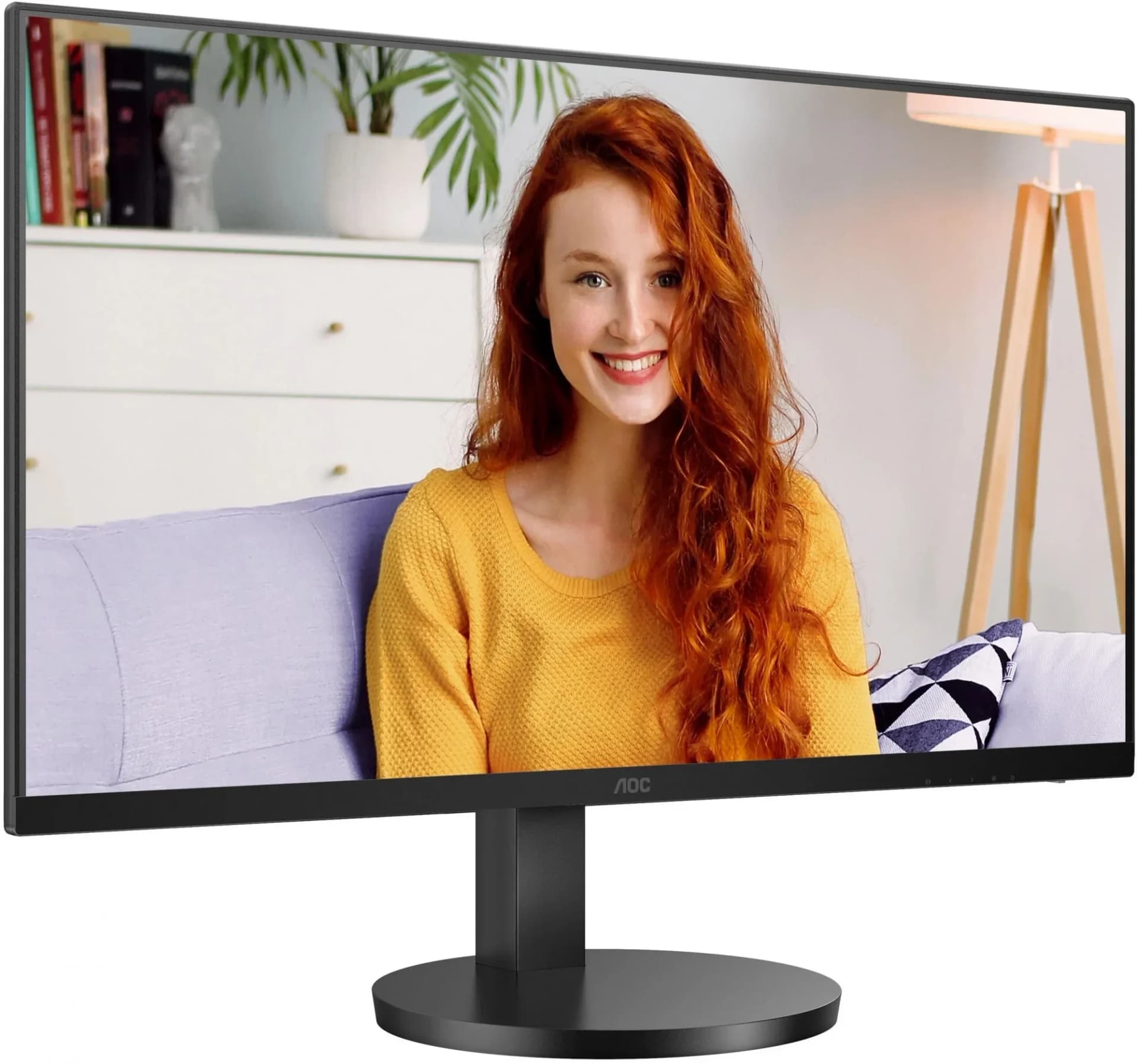Монитор AOC 27" U27B3AF, 16:9, IPS, UHD, 4ms, 350cd, 60Hz, HDMI, DP, SPK, HAS