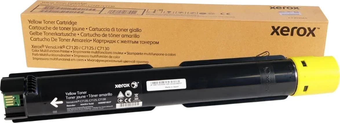 Картридж лазерный Xerox VersaLink C7120/25/30 (16,5K стр.), желтый