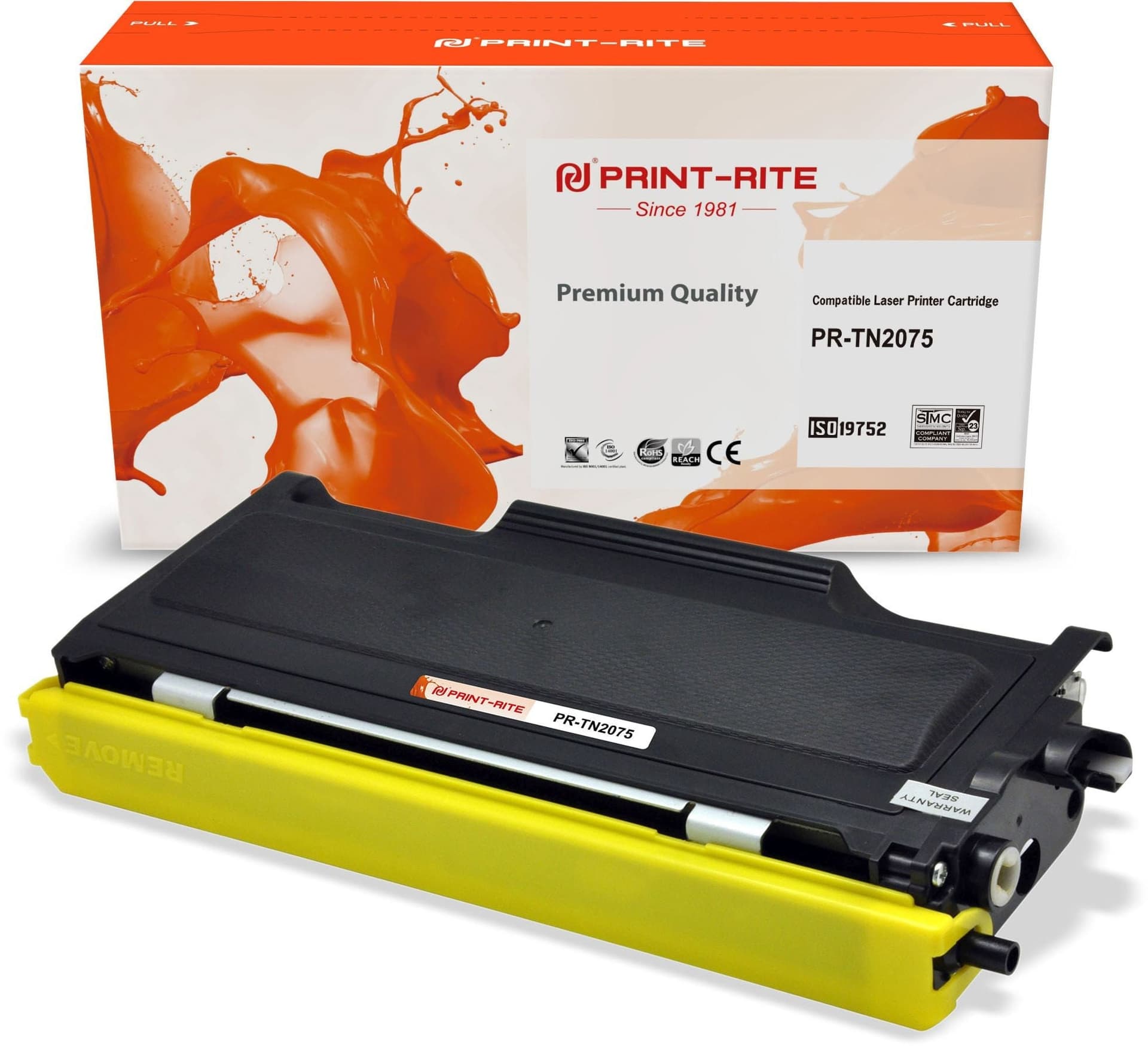 Картридж лазерный Print-Rite TFB697BPU1J PR-TN2075 TN-2075 черный (2500 стр.) для Brother DCP-7010/7010R/7020/7025/7025R/FAX-2820/2825/2825R/2920/2920R/HL-2030/2030R/2040/2040R/2070N/2070/2070NR/MFC-7225/7225N/7420/7420R/7820/7820N/7820NR/7820R