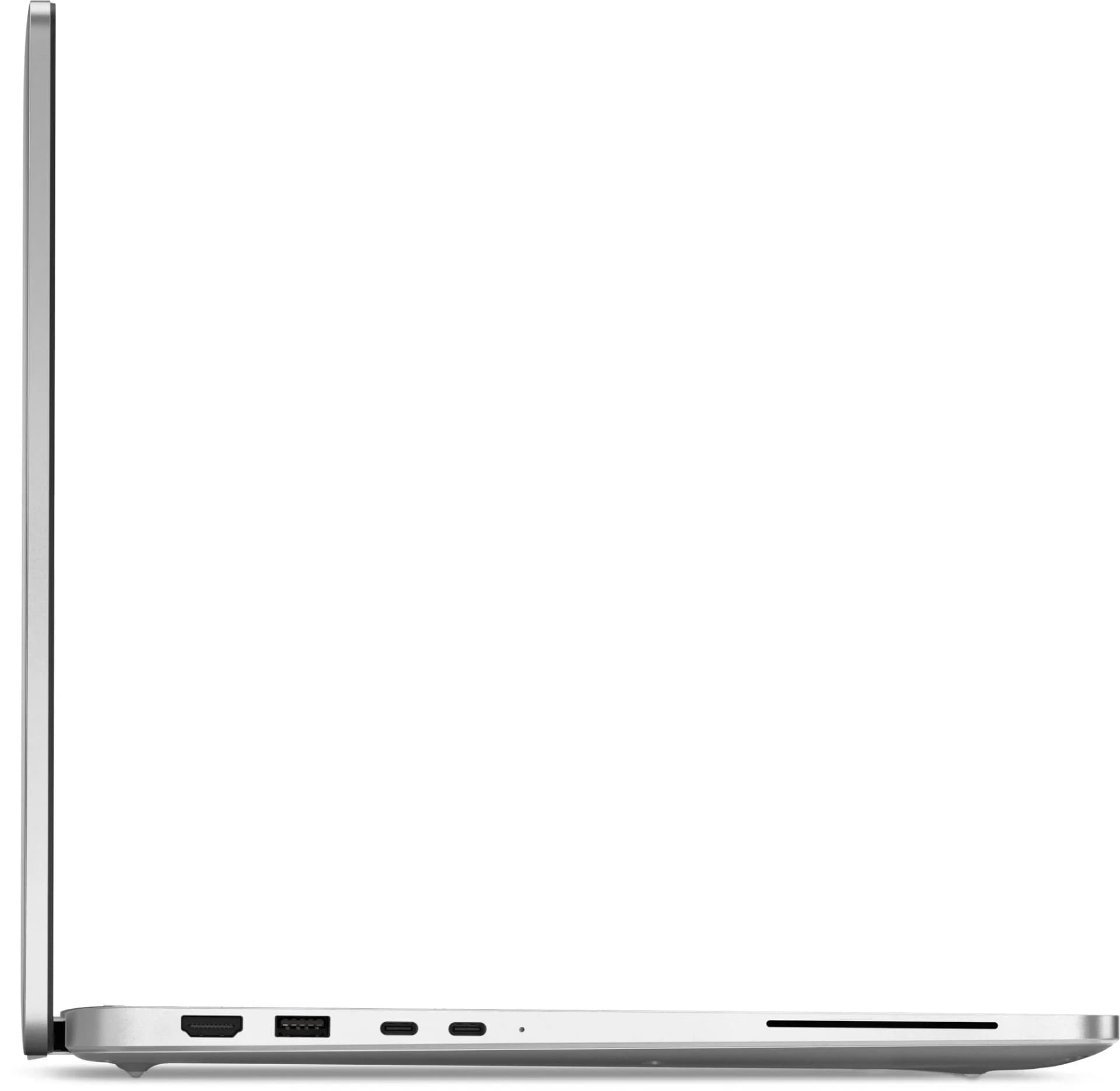 Ноутбук Dell Pro 16 Plus Core Ultra 5 235U 16Gb SSD 1Tb Intel Graphics 16" WVA FHD+ (1920x1200) Linux grey WiFi BT Cam (PRO16PL-5613)