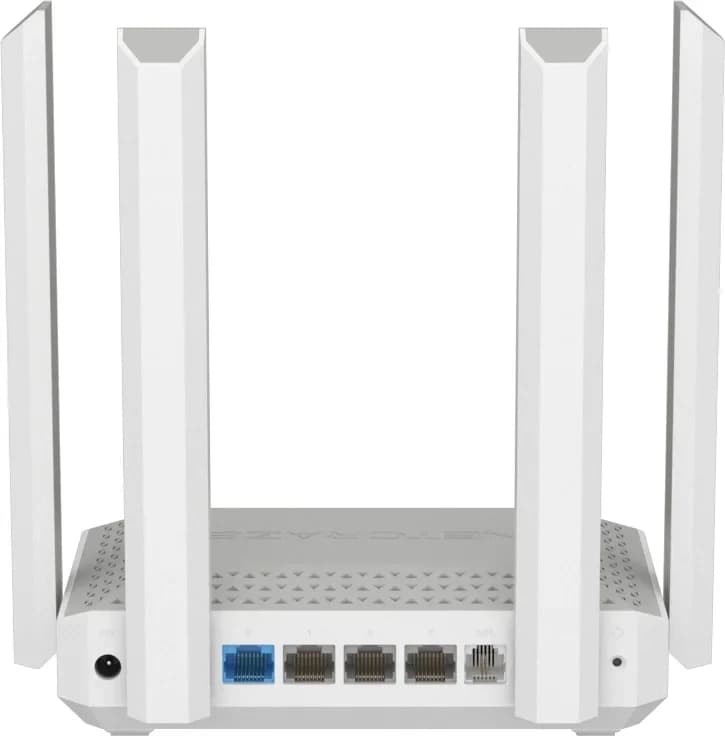 Роутер беспроводной Keenetic Netcraze Hopper DSL (NC-3611) AX3000 10/100/1000BASE-TX/xDSL/4G ready белый