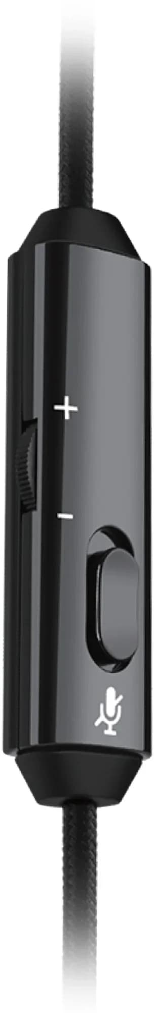 Гарнитура проводная с микрофоном Acer OHW307 черный 1.8м накладные оголовье (ZL.HDSEE.002)