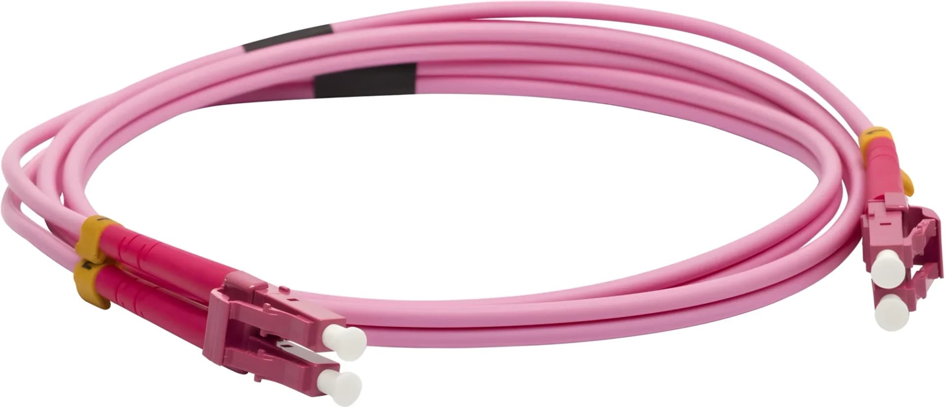 Патч-корд Lanmaster LAN-2LC-2LC/OM4-2.0 2x50/125 OM4 LC дуплекс-LC дуплекс 2м LSZH розовый