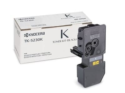 тонер-картридж Kyocera TK-5230K/ Kyocera TK-5230K, 2600 pages for Kyocera P5021cdn/cdw, M5521cdn/cdw, Black