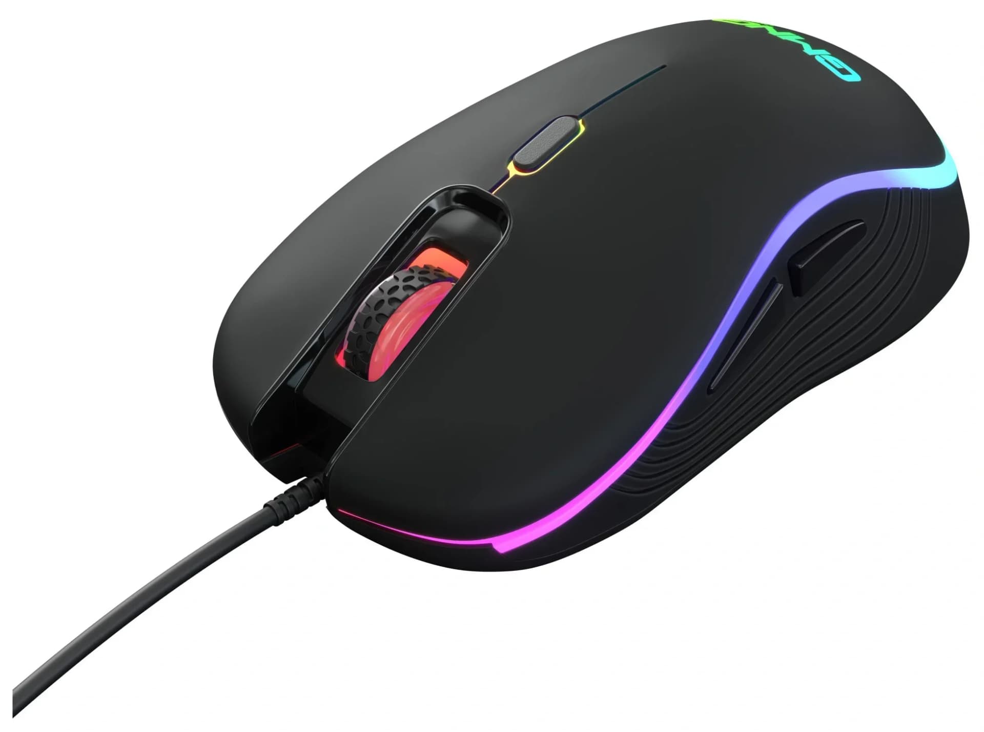 Мышь проводная Oklick GMNG 723GM черный, 3200 dpi, USB, кнопки - 6