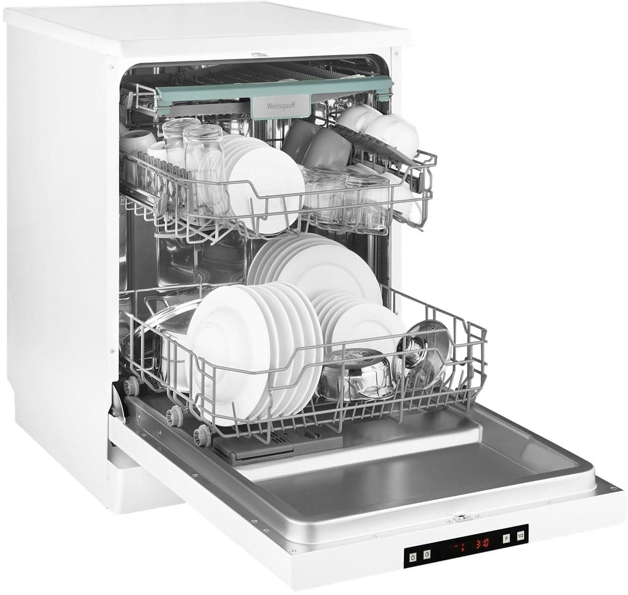 Посудомоечная машина Weissgauff DW 6035 белый (полноразмерная)