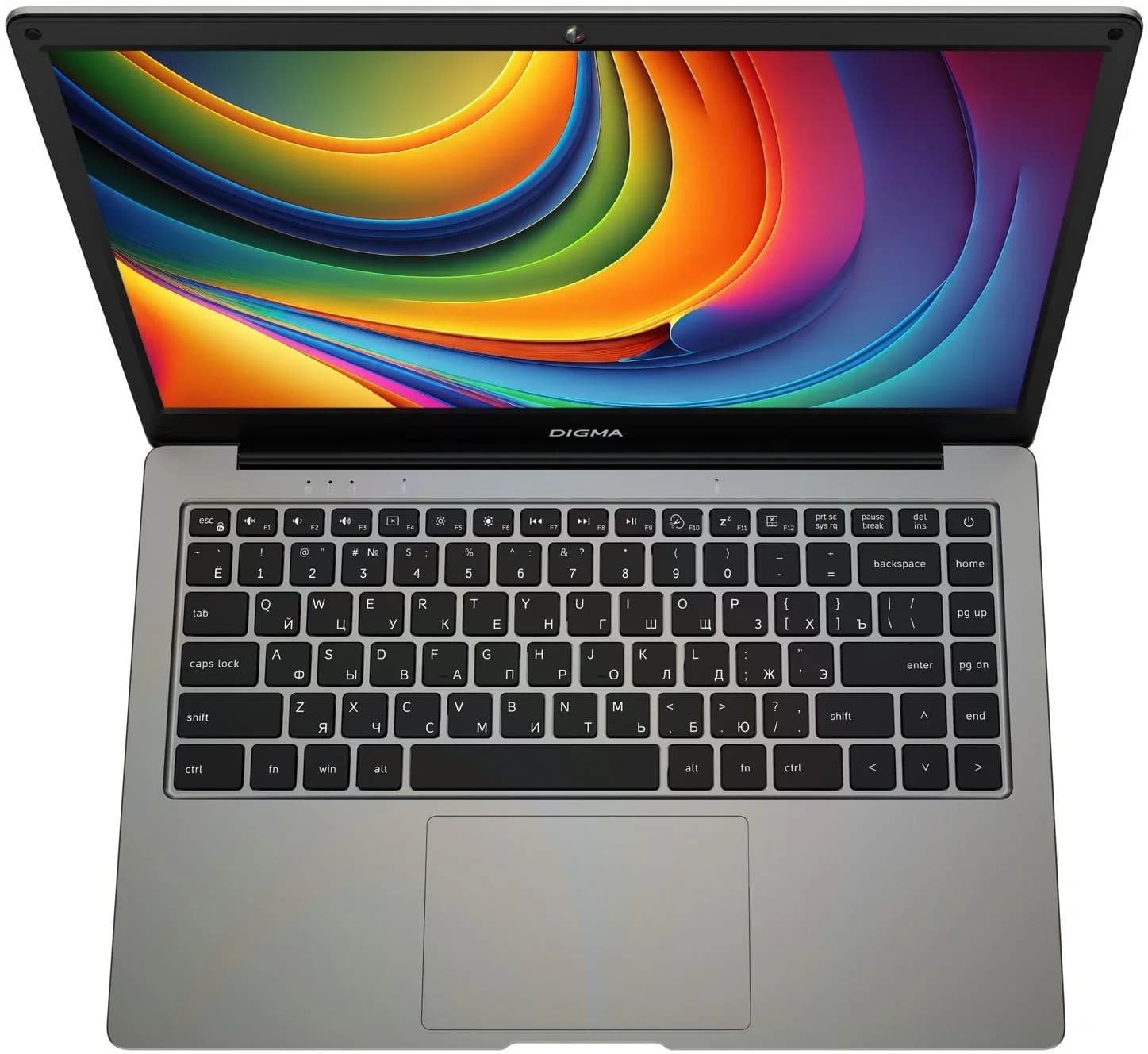 Ноутбук Digma EVE C4800 Celeron N4020 8Gb SSD 256Gb Intel UHD Graphics 600 14" IPS FHD (1920x1080) Windows 11 Professional dk.grey WiFi BT Cam 4800mAh (DN14CN-8CXW01)