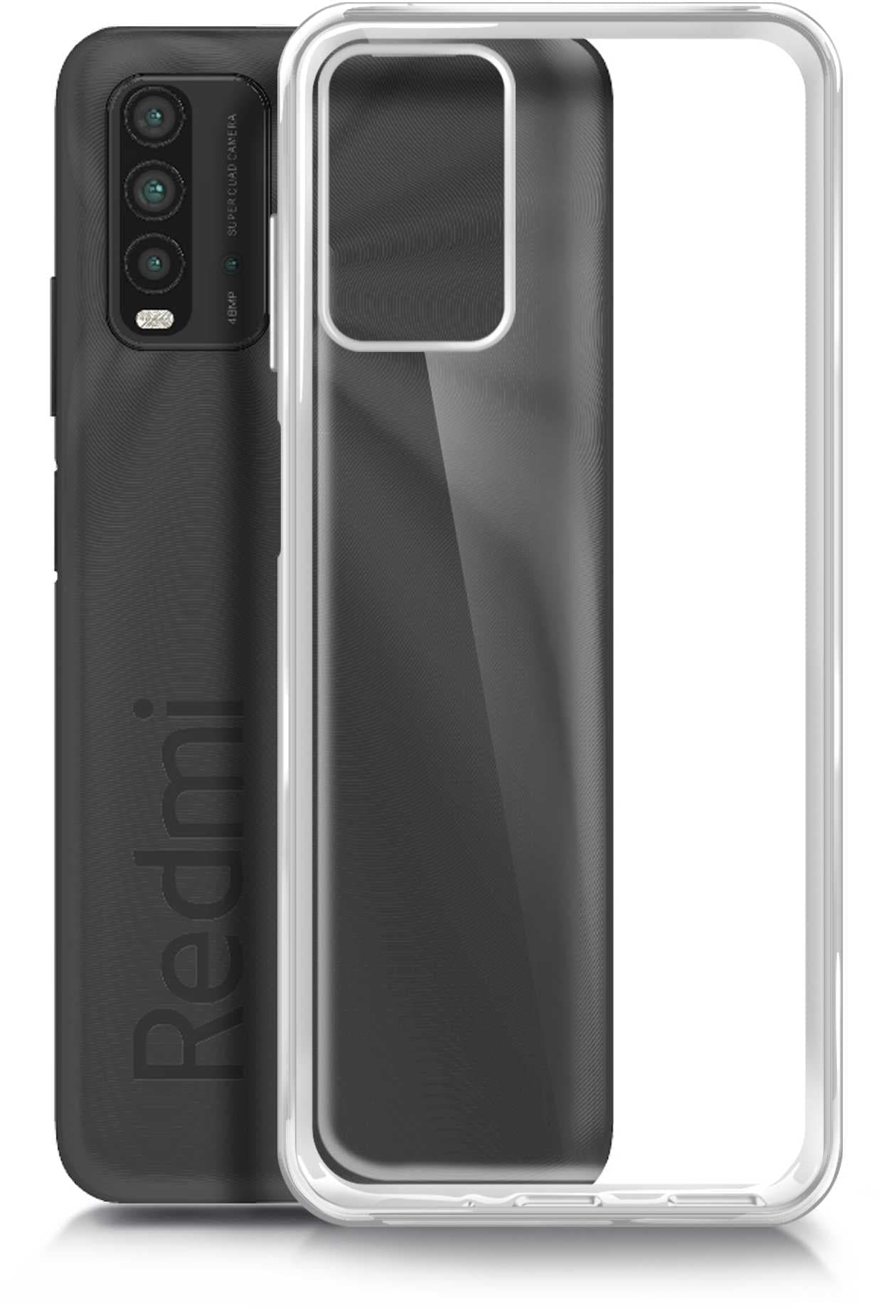 Чехол (клип-кейс) BoraSCO для Xiaomi Redmi 9t Silicone Case прозрачный