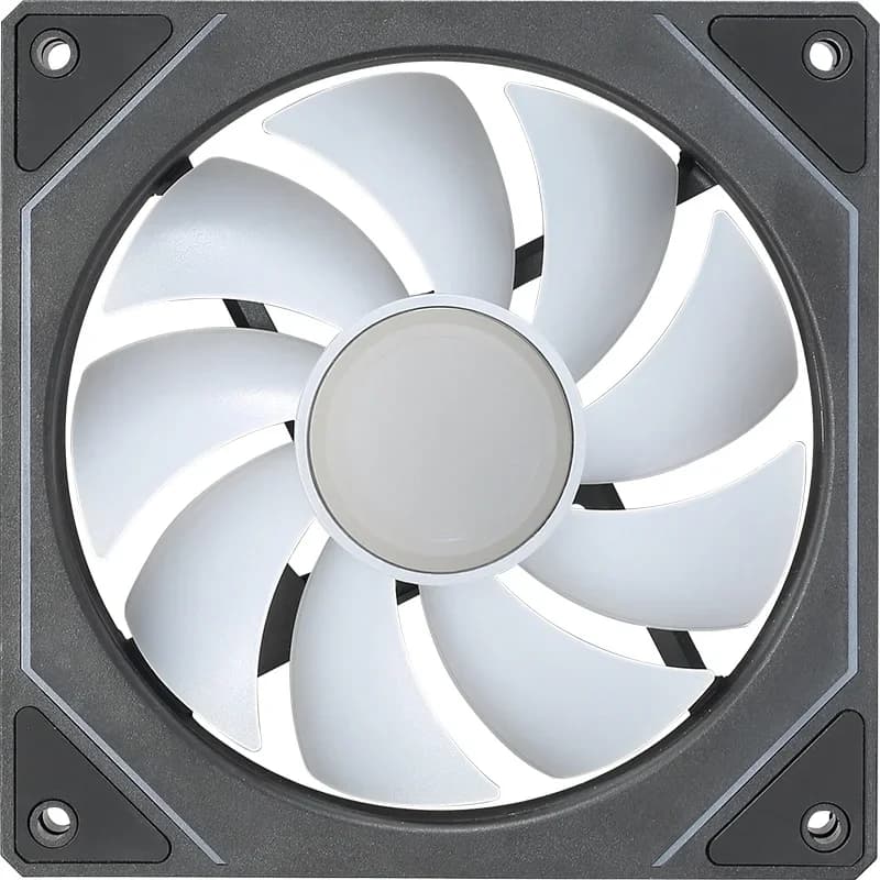 Вентилятор для корпуса Aerocool/Formula Floe 12BK ARPW ARGb черный, 120 мм, 1500 об/мин, 26.8 дБ, 4 pin