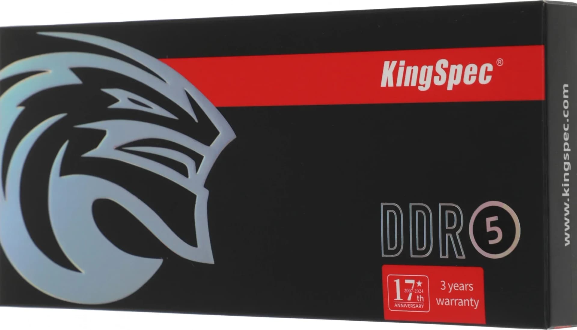Память DDR5 8GB 5600MHz Kingspec KS5600D5P13508G RTL PC5-44800 CL40 DIMM 288-pin 1.35В single rank Ret