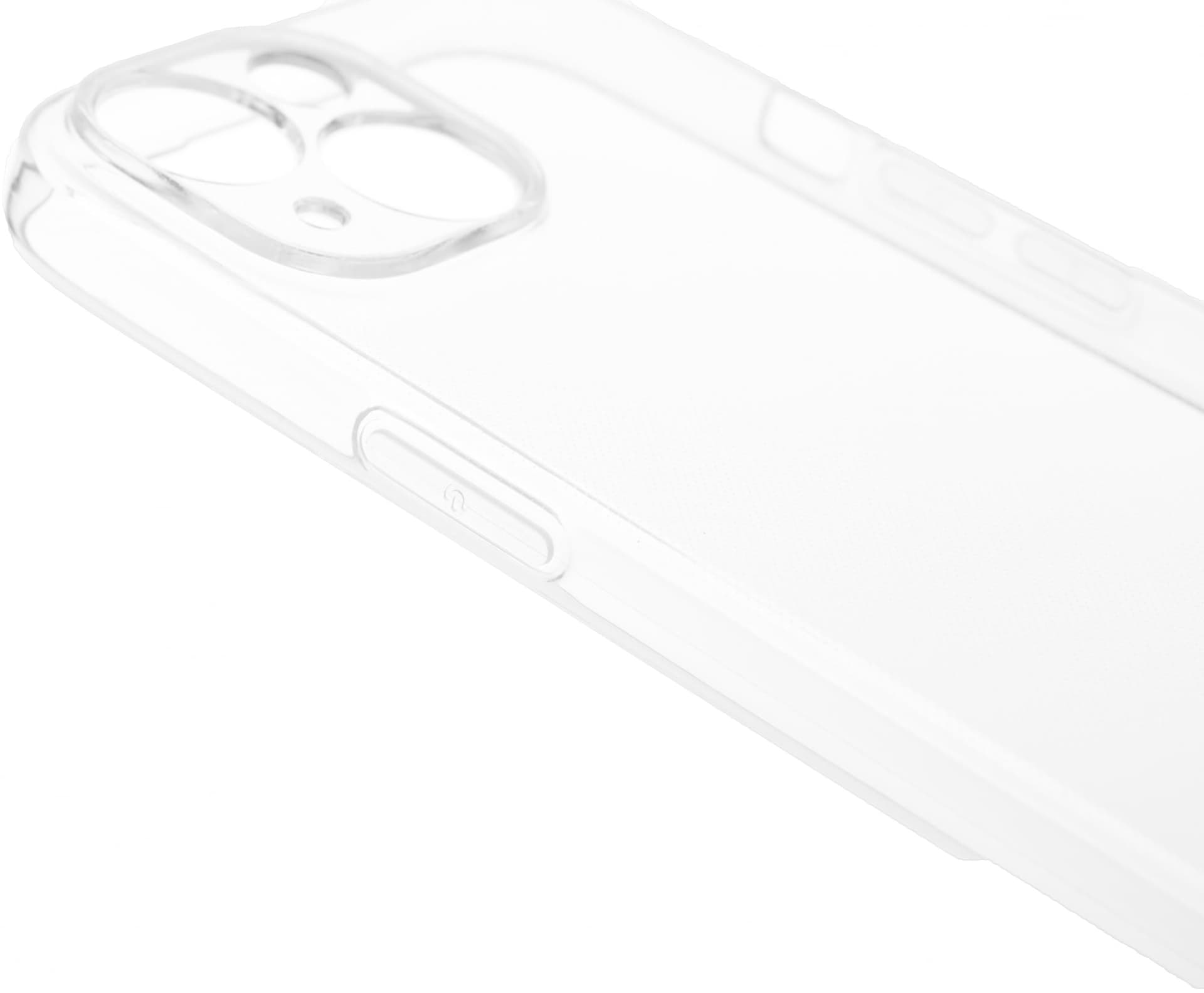 Чехол (клип-кейс) BoraSCO для Apple iPhone 15 Silicone Case прозрачный