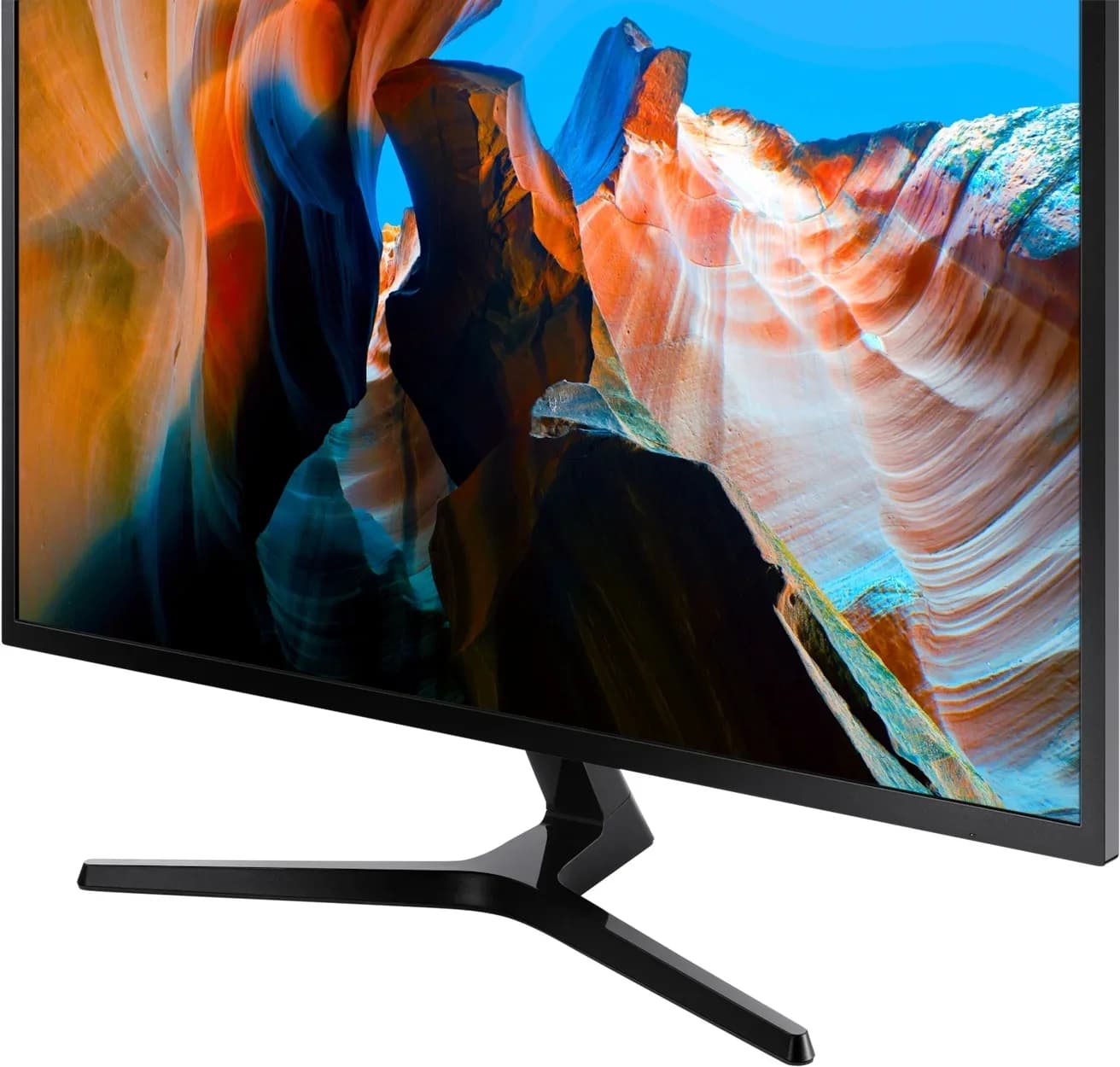 Монитор Samsung 32" LU32J590UQPXEN темно-серый VA LED 16:9 HDMI матовая 270cd 178гр/178гр 3840x2160 60Hz FreeSync DP 4K 6.3кг