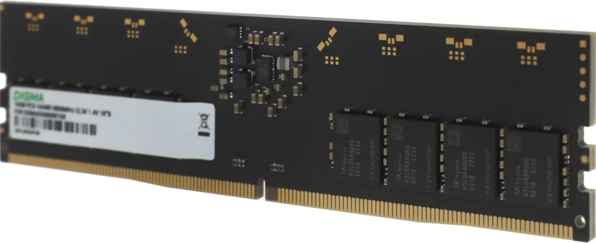 Память DDR5 16GB 6800MHz Digma DGMAD56800016S RTL PC5-54400 CL34 DIMM 288-pin 1.4В single rank Ret