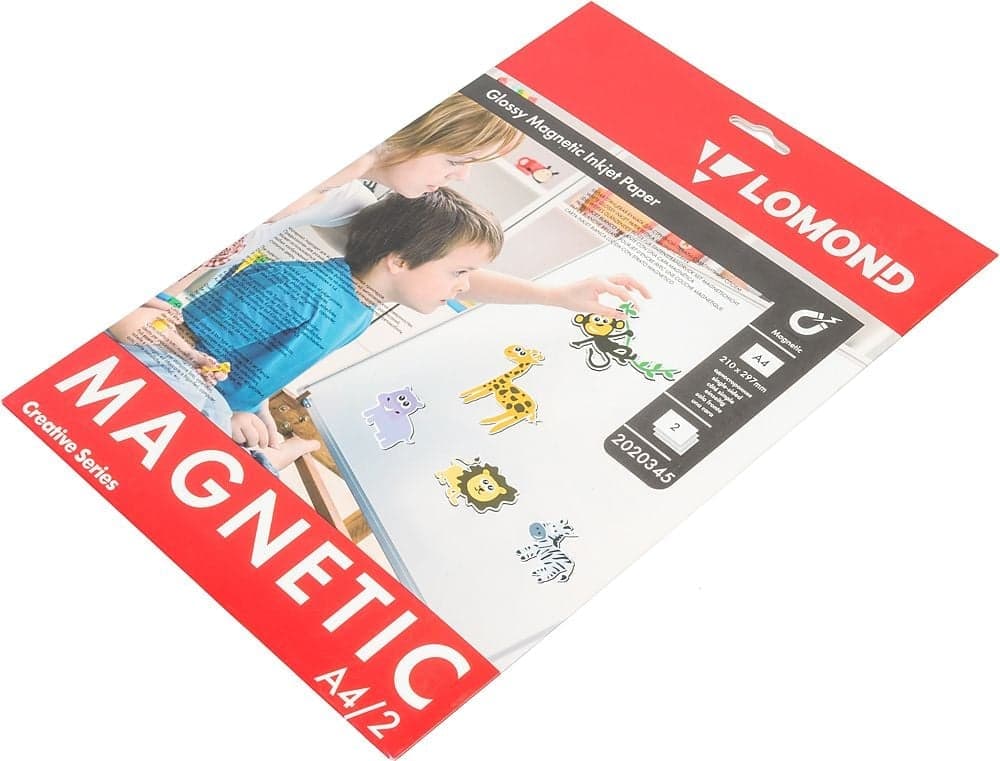 Бумага LOMOND Magnetic глянцевый A4, 2л.