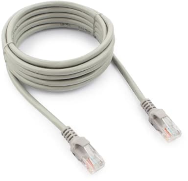 Патч-корд Premier 10Гбит/с UTP 4 пары cat.6 CCA 3м серый RJ-45 (m)-RJ-45 (m) (5-971 3.0)