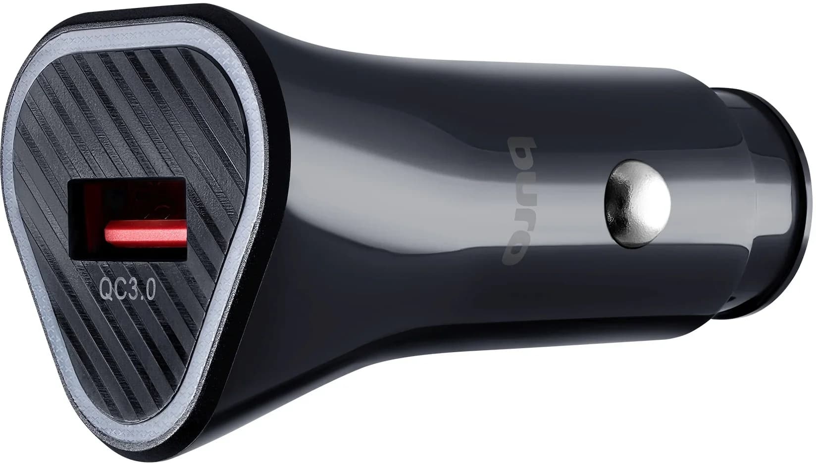 Автомобильное зар./устр. Buro BUCL1 18W 3A (QC) USB-A универсальное черный (BUCL18P100BK)