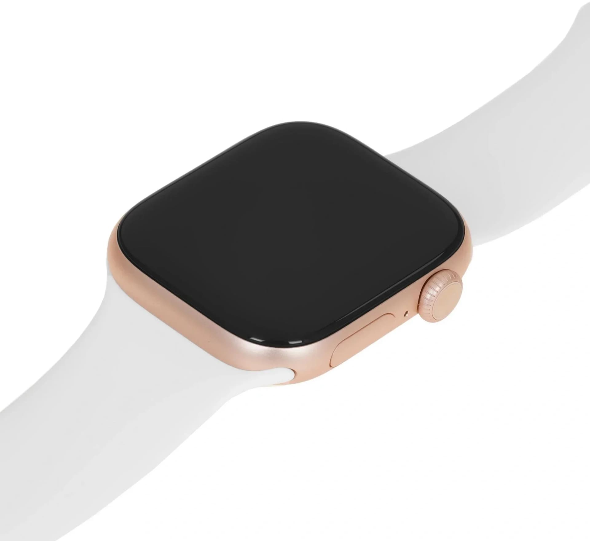 Apple Watch Series 11 42mm Rose Gold Aluminium Case with Light Blush Sport Band - S/M (MEU04LW/A)