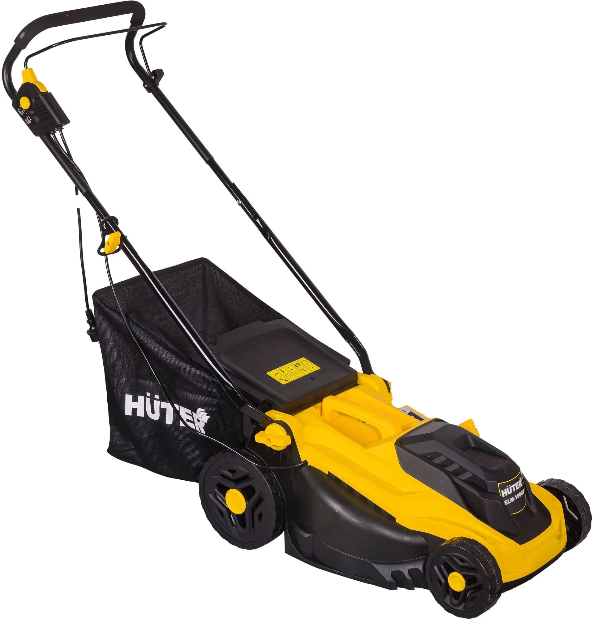 Газонокосилка электрическая Huter ELM-1800, от сети, 1800 Вт