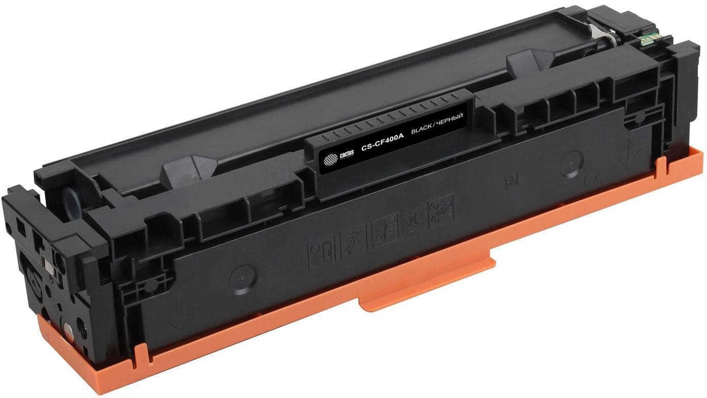 Картридж Cactus CS-CF400A черный для HP CLJ M252/252N/252DN/252DW/M277n/M277DW (1500стр.)
