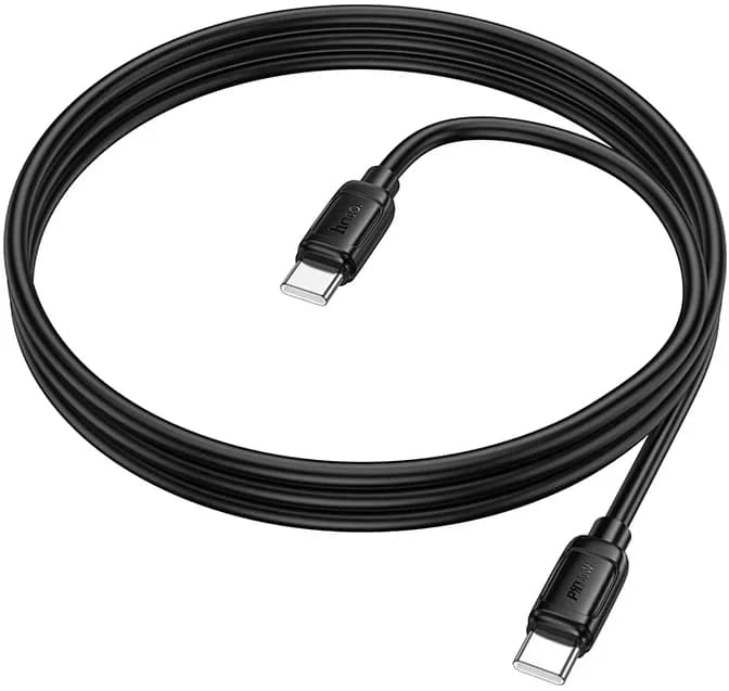 Кабель Hoco X115 51998 USB Type-C (m)-USB Type-C (m) 1м черный