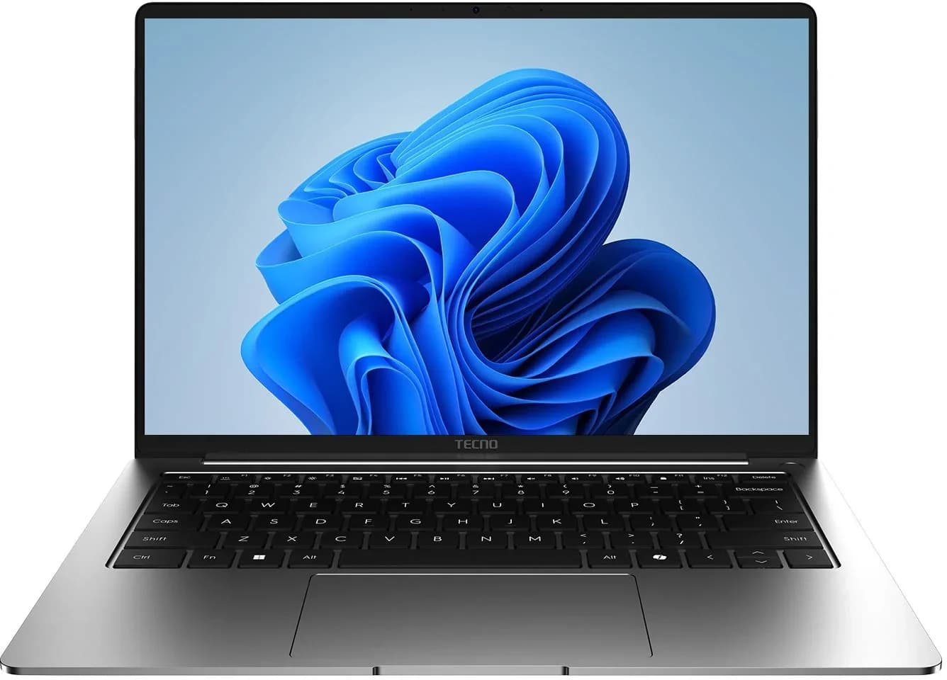 Ноутбук Tecno MegaBook T14RA Air Core i5 1334U 16Gb SSD 512Gb Intel Iris Xe graphics 14" IPS WUXGA (1920x1200) Windows 11 Home grey WiFi BT Cam 6460mAh