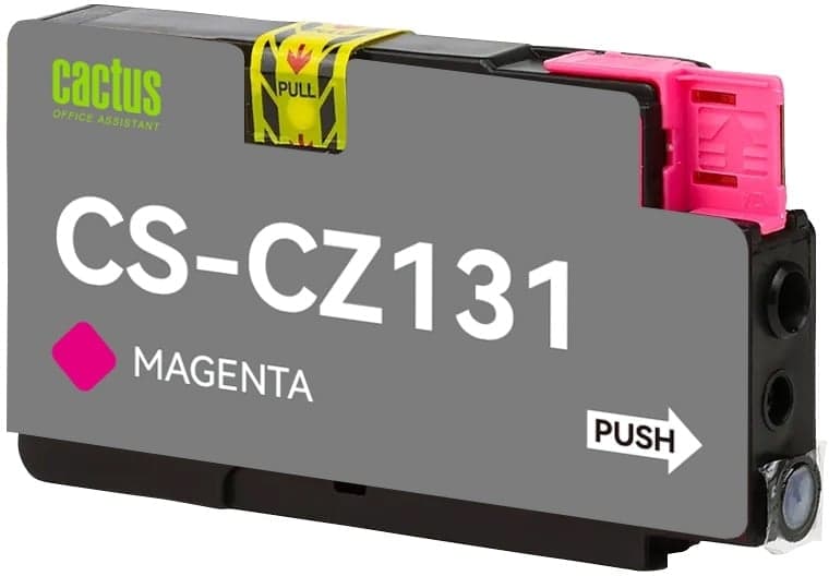 -/ Картридж струйный Cactus CS-CZ131 №711 пурпурный (26мл) для HP DJ T120/T520