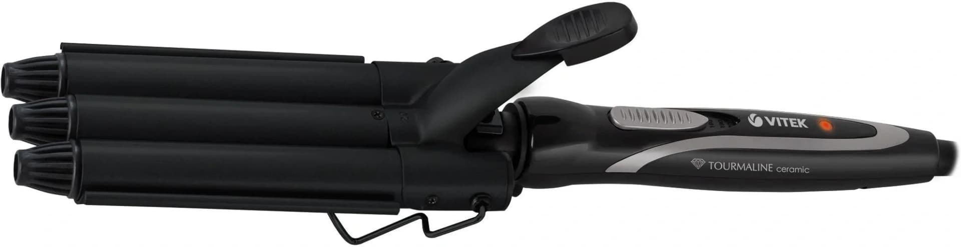 Щипцы Vitek Metropolis VT-2381 75Вт черный макс.темп.:220С покрытие:керамико-турмалиновое