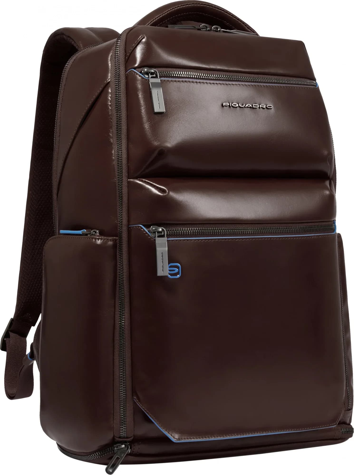 Рюкзак мужской Piquadro Blue Square CA6592B2BM/MO красное дерево натур.кожа