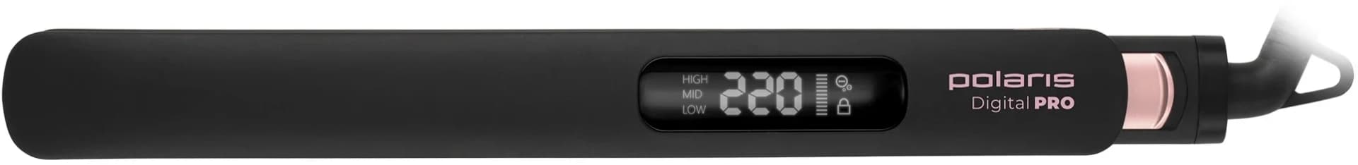 Выпрямитель Polaris PHS 5012KT UltraSlim Digital Pro 45Вт черный/розовый макс.темп.:220С покрытие:керамическое (PHS 5012KT)