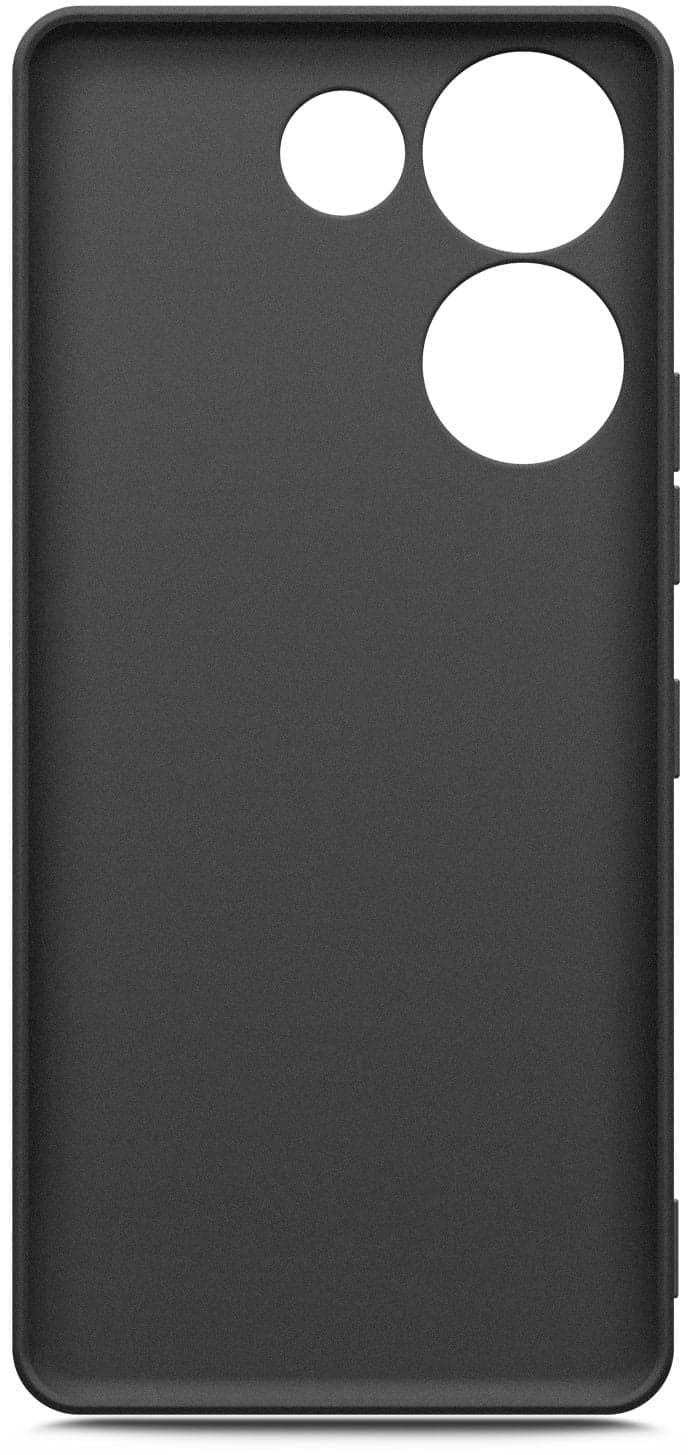 Чехол (клип-кейс) BoraSCO для Tecno Camon 20 (4G)/20 Pro (4G) Silicone Case черный
