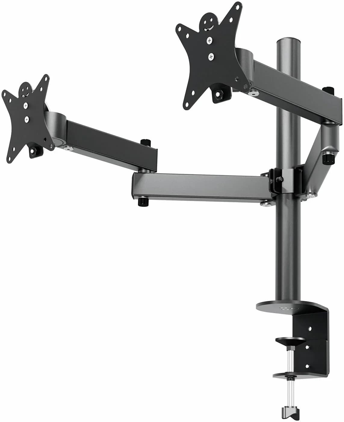 Кронштейн для мониторов Holder MDS-SU203-B черный 13"-32" макс.8кг настольный поворот и наклон верт.перемещ.