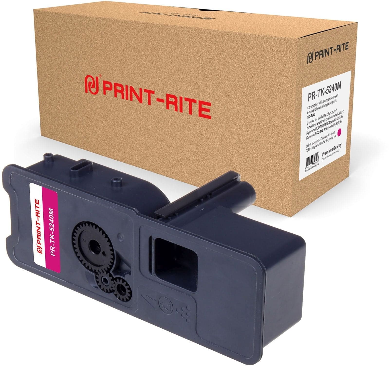 Картридж лазерный Print-Rite TFKAAEMPRJ PR-TK-5240M TK-5240M пурпурный (3000 стр.) для Kyocera Ecosys M5526cdn/M5526cdw/P5026cdn/P5026cdw
