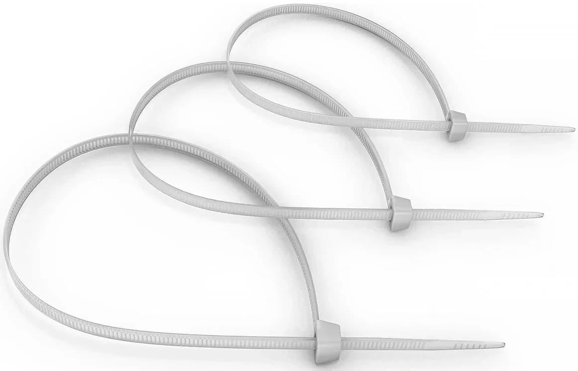 Cabeus CT-370 Стяжка нейлоновая неоткрывающаяся, безгалогенная (halogen free) 370x3.6мм, (100 шт)