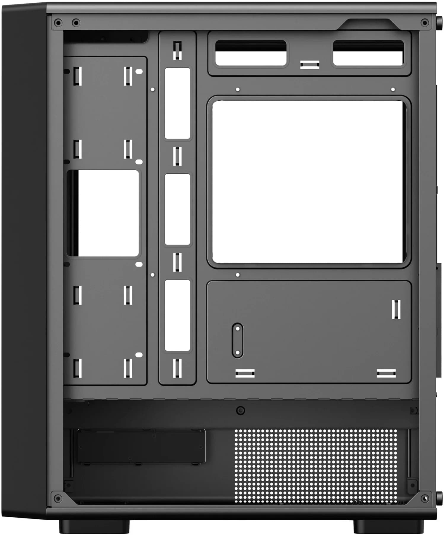 Компьютерный корпус Bloody BD-CC118 черный без БП mATX 8x120мм 2xUSB 2.0 1xUSB 3.0 audio bott PSU