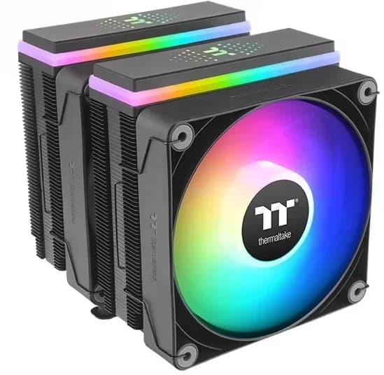 Thermaltake <CL-P121-CA12SW-A>Astria 600 (4пин,115x/1200/1700/2011/2066/AM5/AM4,26.8дБ,500-1800об/мин,Cu+Al+т.тр)